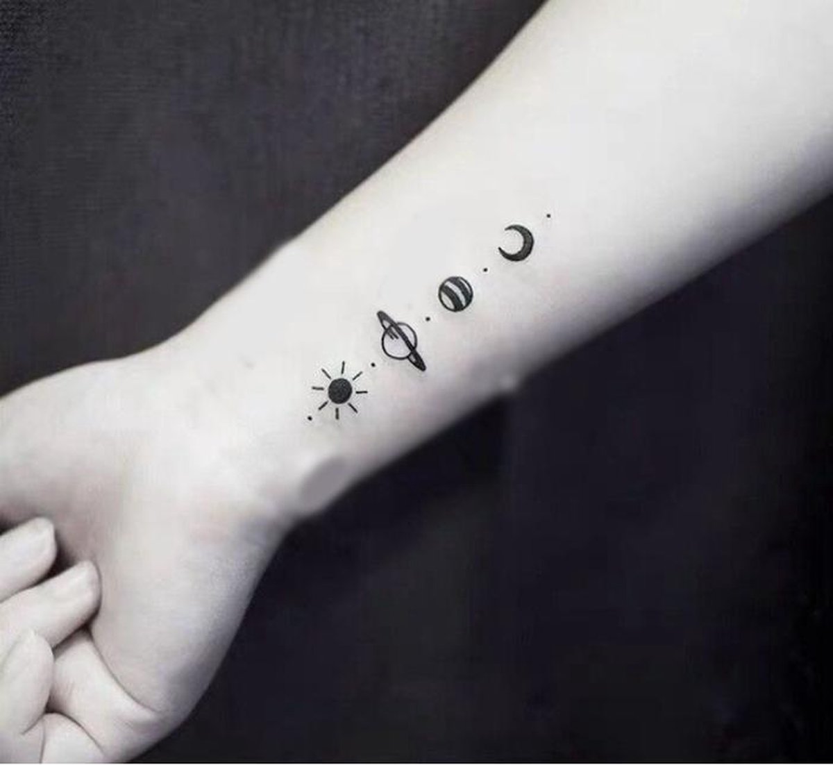 Sun Planet Moon Tattoo|Nep Tattoo|Plak Tattoo|Festival|Planets
